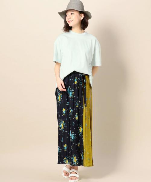 BEAUTY&YOUTH UNITED ARROWS（ビューティーアンドユースユナイテッドアローズ）の「BY サイドスリット ワイド ハーフスリーブ カットソー ◆（Tシャツ/カットソー・メンズ・ホワイト/ベージュ/ライム/オレンジ/ネイビー/ライラック・LARGE/X-LARGE/MEDIUM/SMALL）」の17枚目の写真