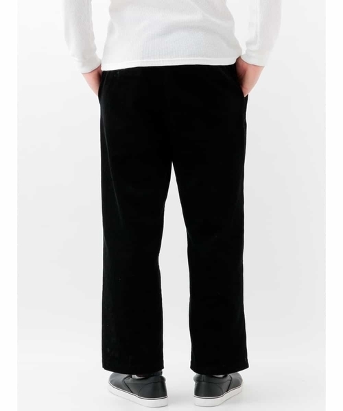 MK MICHEL KLEIN HOMME （エムケーミッシェルクランオム）の「コーデュロイラフパンツ（スラックス・メンズ・ベージュ/ブラック・MEDIUM/LARGE）」の4枚目の写真