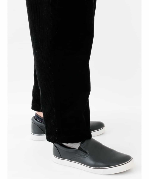 MK MICHEL KLEIN HOMME （エムケーミッシェルクランオム）の「コーデュロイラフパンツ（スラックス・メンズ・ベージュ/ブラック・MEDIUM/LARGE）」の8枚目の写真