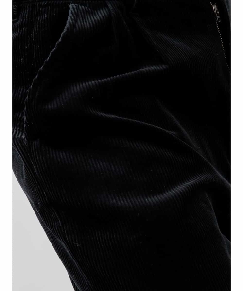 MK MICHEL KLEIN HOMME （エムケーミッシェルクランオム）の「コーデュロイラフパンツ（スラックス・メンズ・ベージュ/ブラック・MEDIUM/LARGE）」の9枚目の写真