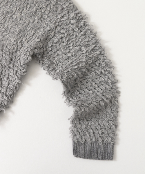 URBAN RESEARCH Sonny Label（アーバンリサーチサニーレーベル）の「ループヤーンニットプルオーバー（ニット/セーター・レディース・グレー/レッド/オフホワイト/ブルー系その他・FREE）」の15枚目の写真