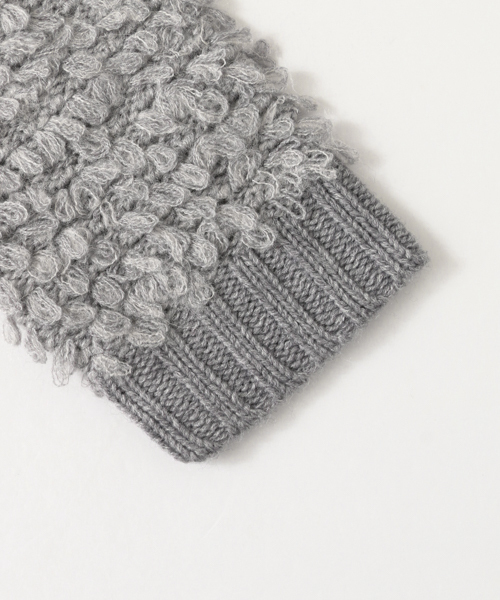 URBAN RESEARCH Sonny Label（アーバンリサーチサニーレーベル）の「ループヤーンニットプルオーバー（ニット/セーター・レディース・グレー/レッド/オフホワイト/ブルー系その他・FREE）」の11枚目の写真