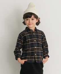 URBAN RESEARCH DOORS | FORK＆SPOON ネルチェックシャツ(KIDS)(シャツ/ブラウス)