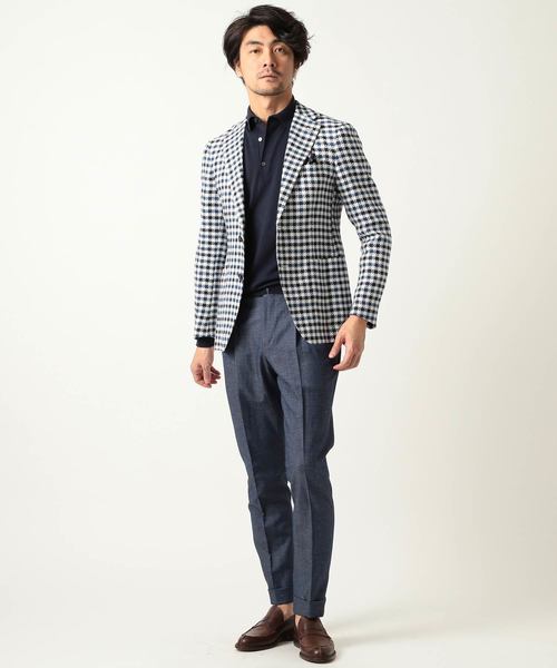 JOHN SMEDLEY(ジョンスメドレー)の「◎JOHN SMEDLEY / BRANDWELL ニットポロ(ポロシャツ・メンズ・ブラック/ネイビー/ブラウン/ブルー/バーガンディー・SMALL/MEDIUM/LARGE)」の13枚目の写真