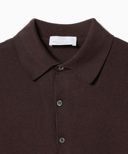 JOHN SMEDLEY(ジョンスメドレー)の「◎JOHN SMEDLEY / BRANDWELL ニットポロ(ポロシャツ・メンズ・ブラック/ネイビー/ブラウン/ブルー/バーガンディー・SMALL/MEDIUM/LARGE)」の22枚目の写真