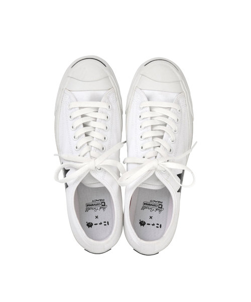 CONVERSE（コンバース）の「にゃー×コンバース（スニーカー・レディース・ホワイト・01/02/03/04/05）」の17枚目の写真