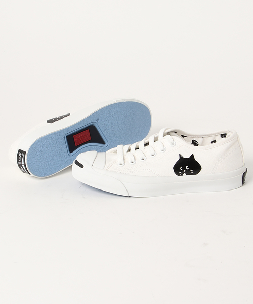 CONVERSE（コンバース）の「にゃー×コンバース（スニーカー・レディース・ホワイト・01/02/03/04/05）」の18枚目の写真