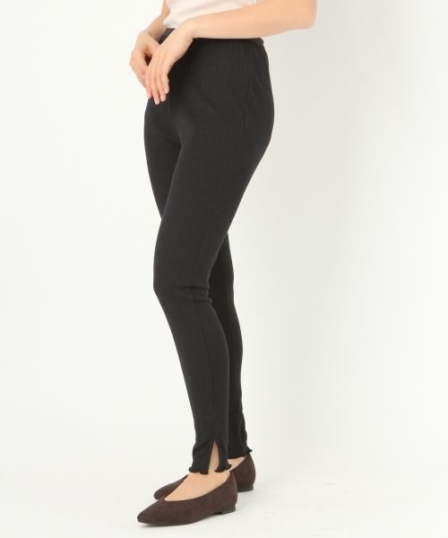 niko and...(ニコアンド)の「オリジナルリブカットペチパンツ(その他パンツ・レディース・ブラック/ベージュ/アイボリー・2/4/3)」の13枚目の写真