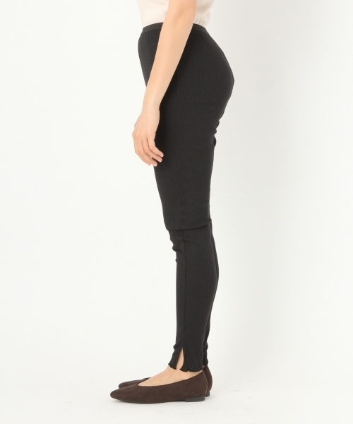 niko and...(ニコアンド)の「オリジナルリブカットペチパンツ(その他パンツ・レディース・ブラック/ベージュ/アイボリー・2/4/3)」の16枚目の写真