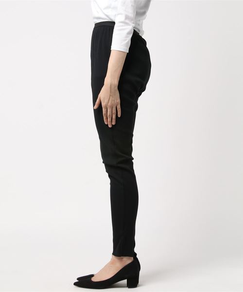 niko and...(ニコアンド)の「オリジナルリブカットペチパンツ(その他パンツ・レディース・ブラック/ベージュ/アイボリー・2/4/3)」の5枚目の写真