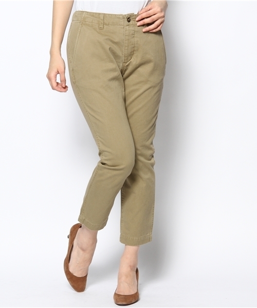 JOURNAL STANDARD（ジャーナルスタンダード）の「○C/チノ 8ブタケパンツ＃（チノパンツ・レディース・ネイビー/カーキ/ベージュ/ブラック/ホワイト/サファリグリーン/キャメル・38/34/36/40）」の7枚目の写真