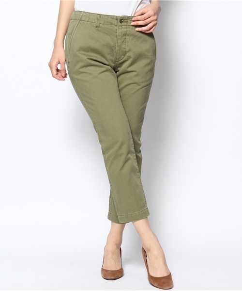 JOURNAL STANDARD（ジャーナルスタンダード）の「○C/チノ 8ブタケパンツ＃（チノパンツ・レディース・ネイビー/カーキ/ベージュ/ブラック/ホワイト/サファリグリーン/キャメル・38/34/36/40）」の5枚目の写真