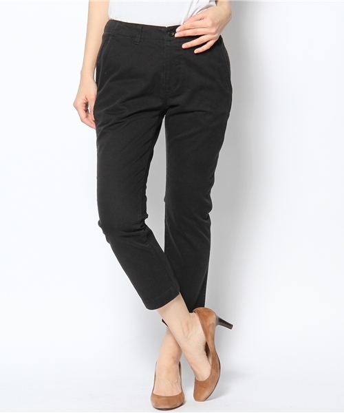 JOURNAL STANDARD（ジャーナルスタンダード）の「○C/チノ 8ブタケパンツ＃（チノパンツ・レディース・ネイビー/カーキ/ベージュ/ブラック/ホワイト/サファリグリーン/キャメル・38/34/36/40）」の3枚目の写真