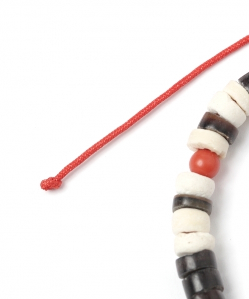 GLOBAL WORK（グローバルワーク）の「ビーズブレスアンクレット/788920（ブレスレット・メンズ・ホワイト/ライトブルー/ブラック/レッド・FREE）」の6枚目の写真