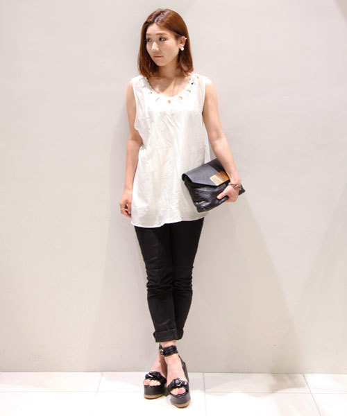 MIDWEST（ミッドウエスト）の「Pippi  プラットホームサンダル（サンダル・レディース・ベージュ/ブラック・37/37.5/38/35.5/36/36.5）」の10枚目の写真