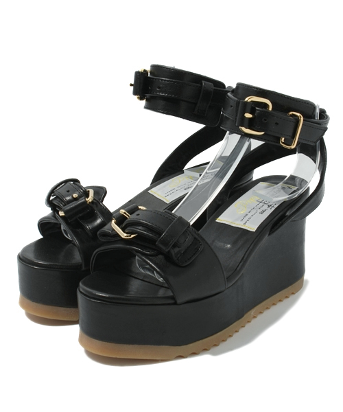 MIDWEST（ミッドウエスト）の「Pippi  プラットホームサンダル（サンダル・レディース・ベージュ/ブラック・37/37.5/38/35.5/36/36.5）」の19枚目の写真