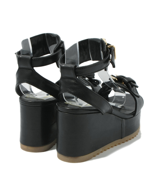 MIDWEST（ミッドウエスト）の「Pippi  プラットホームサンダル（サンダル・レディース・ベージュ/ブラック・37/37.5/38/35.5/36/36.5）」の22枚目の写真