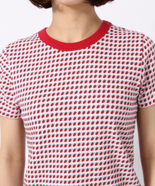 LOWRYS FARM(ローリーズファーム)の「アソートJQDT/SS 789917(Tシャツ/カットソー・レディース・レッド/イエロー・LARGE/MEDIUM)」の7枚目の写真