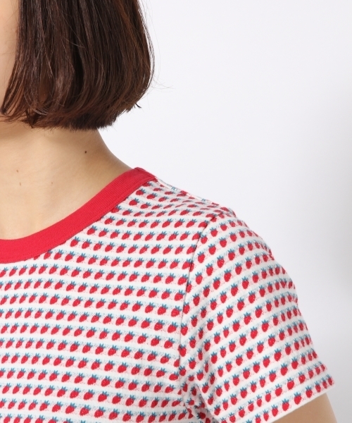 LOWRYS FARM(ローリーズファーム)の「アソートJQDT/SS 789917(Tシャツ/カットソー・レディース・レッド/イエロー・LARGE/MEDIUM)」の8枚目の写真