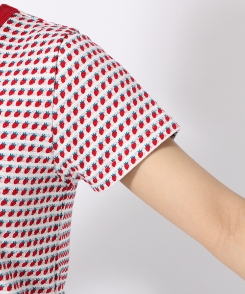 LOWRYS FARM(ローリーズファーム)の「アソートJQDT/SS 789917(Tシャツ/カットソー・レディース・レッド/イエロー・LARGE/MEDIUM)」の9枚目の写真