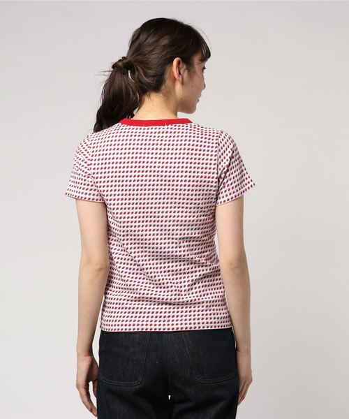LOWRYS FARM(ローリーズファーム)の「アソートJQDT/SS 789917(Tシャツ/カットソー・レディース・レッド/イエロー・LARGE/MEDIUM)」の3枚目の写真