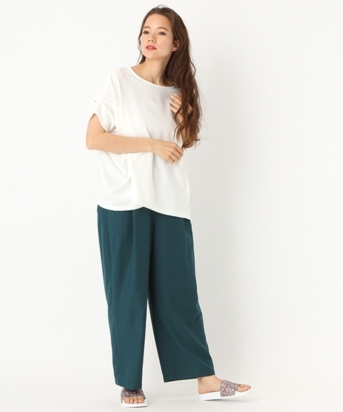 niko and...（ニコアンド）の「バンザイスリーブプルオーバー（シャツ/ブラウス・レディース・ブラック/オフホワイト/カーキ/モカ・MEDIUM/LARGE）」の14枚目の写真