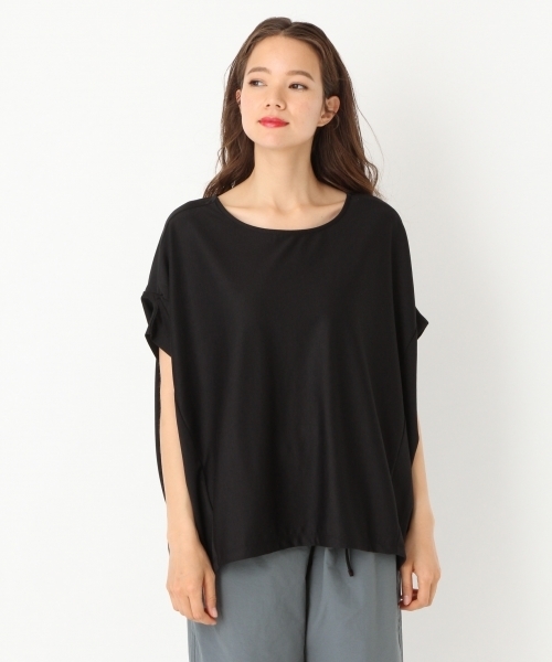 niko and...（ニコアンド）の「バンザイスリーブプルオーバー（シャツ/ブラウス・レディース・ブラック/オフホワイト/カーキ/モカ・MEDIUM/LARGE）」の5枚目の写真