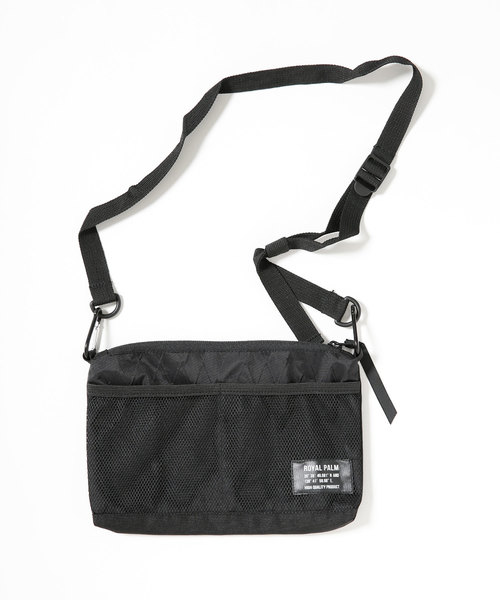 NANO universe（ナノユニバース）の「ROYAL PALM/Ｘ－ＰＡＣ　サコッシュショルダー（ショルダーバッグ・メンズ・ホワイト/ブラック/ネイビー・FREE）」の3枚目の写真
