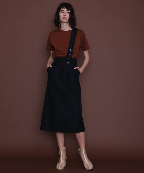 UNITEDTOKYO 2WAYアシメショルダースカート UNITED TOKYO（ユナイテッドトウキョウ）の「2WAYアシメ