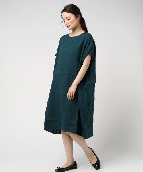 Samansa Mos2 サマンサ モスモス の リネンワンピース ワンピース Wear