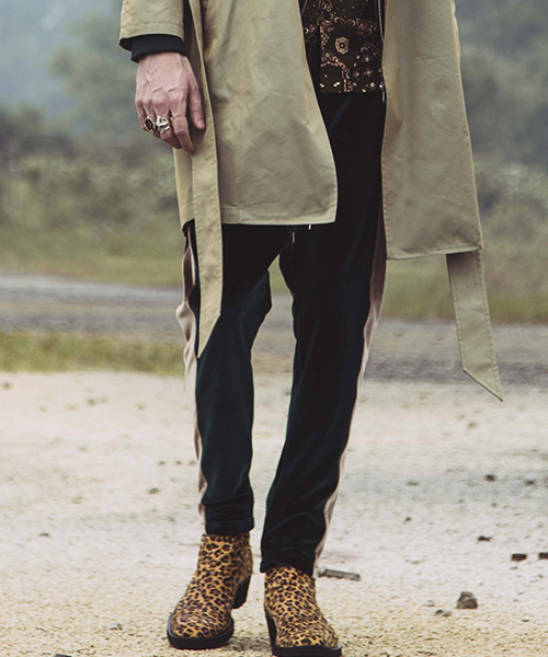 NO ID.（ノーアイディ）の「mp6305-ベロアジャージートラックサルエル