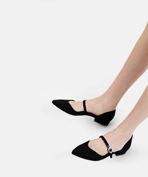 CHARLES & KEITH(チャールズ & キース)の「ポインテッドメリージェーン / POINTED MARY JANES(ローファー・レディース・ピンク/レッド/ブラック・24.5cm/23cm/23.5cm/22.5cm/25cm/25.5cm)」の4枚目の写真