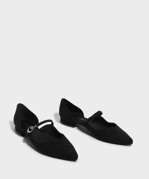 CHARLES & KEITH(チャールズ & キース)の「ポインテッドメリージェーン / POINTED MARY JANES(ローファー・レディース・ピンク/レッド/ブラック・24.5cm/23cm/23.5cm/22.5cm/25cm/25.5cm)」の5枚目の写真