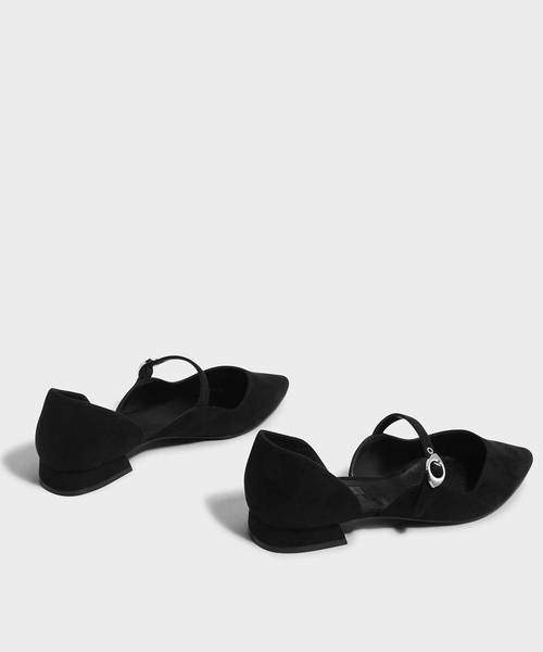 CHARLES & KEITH(チャールズ & キース)の「ポインテッドメリージェーン / POINTED MARY JANES(ローファー・レディース・ピンク/レッド/ブラック・24.5cm/23cm/23.5cm/22.5cm/25cm/25.5cm)」の6枚目の写真