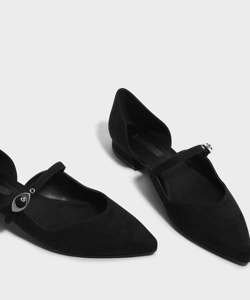 CHARLES & KEITH(チャールズ & キース)の「ポインテッドメリージェーン / POINTED MARY JANES(ローファー・レディース・ピンク/レッド/ブラック・24.5cm/23cm/23.5cm/22.5cm/25cm/25.5cm)」の7枚目の写真