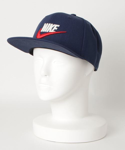 NIKE（ナイキ）の「NIKE/ナイキ フューチュラ プロ キャップ（キャップ・メンズ・ホワイト/モスグリーン/ブラック/レッド/ネイビー・FREE）」の4枚目の写真