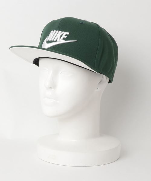 NIKE（ナイキ）の「NIKE/ナイキ フューチュラ プロ キャップ（キャップ・メンズ・ホワイト/モスグリーン/ブラック/レッド/ネイビー・FREE）」の3枚目の写真