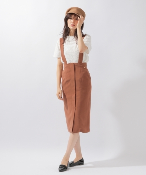 laboratory work(ラボラトリーワーク)の「ジャガードレースモックネックプルオーバー(Tシャツ/カットソー・レディース・アイボリー/オフホワイト/ブラック・MEDIUM)」の5枚目の写真