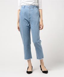 flower | フレイドヘムパンツ(デニムパンツ)