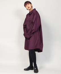 PUNYUS | ロゴシャツワンピース(シャツワンピース)