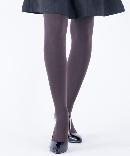 SABRINA（サブリナ）の「【SABRINA】毛玉ができにくい 「ウォームタイツ」110デニール（タイツ/ストッキング・レディース・チョコ/チャコール/ブラック・M～Ｌ/L～LL）」の3枚目の写真