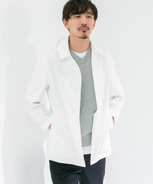 URBAN RESEARCH ROSSO MEN(アーバンリサーチロッソメン)の「タイプライターショートスプリングコート∴(ステンカラーコート ...