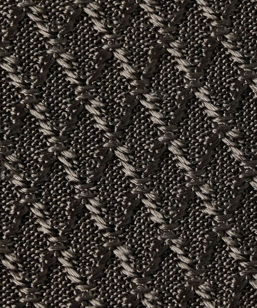 Fiorio（フィオリオ）の「＜FIORIO（フィオリオ）＞ ジャカード ニットタイ（ネクタイ・メンズ・ブラック/グレー/オリーブ/ネイビー・FREE）」の7枚目の写真