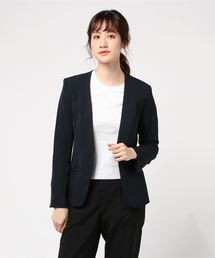 ストレッチカラーレスジャケット