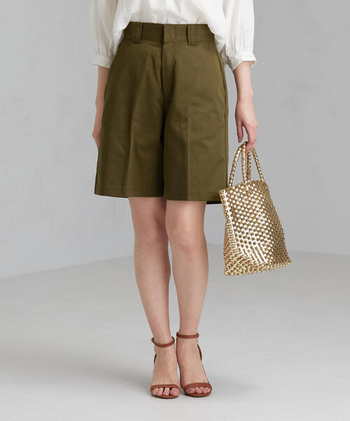 Dickies（ディッキーズ）の「[別注 ディッキーズ] SC Dickies×GLR ショートパンツ（その他パンツ・レディース・ブラック/オリーブ/ベージュ・36/38）」の3枚目の写真