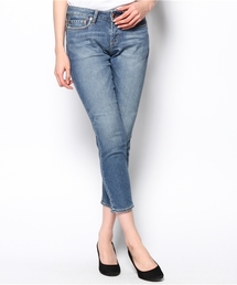 PLST | テンセル混スラウチークロップドデニムパンツ(デニムパンツ)