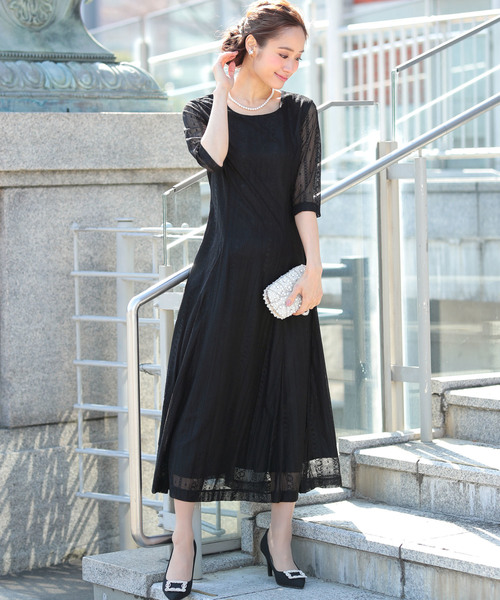 Primazel プリマゼル のファッション ドレス レーススリーブマキシ丈フォーマルワンピース 結婚式パーティーロングドレス ドレス Primazel プリマゼル のファッション ドレス レーススリーブマキシ丈フォーマルワンピース 結婚式パーティーロングドレス ドレス