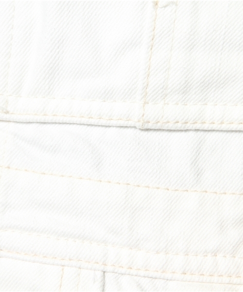 goa(ゴア)の「13OZ ホワイトデニムサロペット(サロペット/オーバーオール・レディース・ホワイト・1/2)」の3枚目の写真