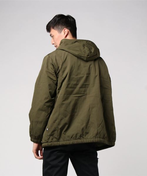 FTC（エフティーシー）の「HOODED SHERPA LINED ZIP JACKET（その他アウター・メンズ・ブラック/カーキ/ネイビー・SMALL/MEDIUM/LARGE/X-LARGE）」の5枚目の写真