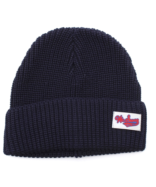 WC（ダブル シー）の「コットンニットCAP（ニットキャップ/ビーニー・レディース・ライトパープル/イエロー/ライトピンク/レッド/ホワイト/ブラック/杢グレー/ブルー/サックスブルー/ネイビー・FREE）」の5枚目の写真